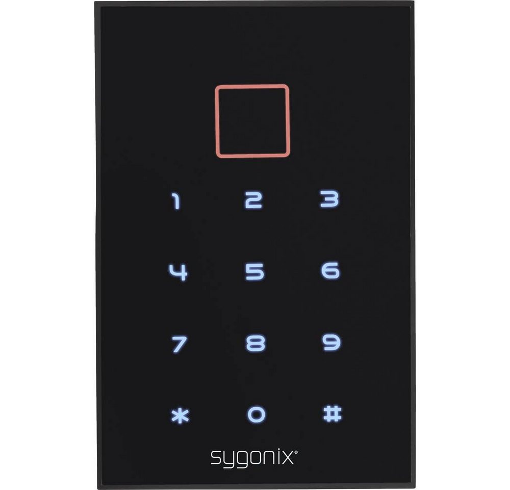 Sygonix Türschließer Touch-Codeschloss mit Kartenleser, mit beleuchteter Tastatur, mit Touchscreen von Sygonix