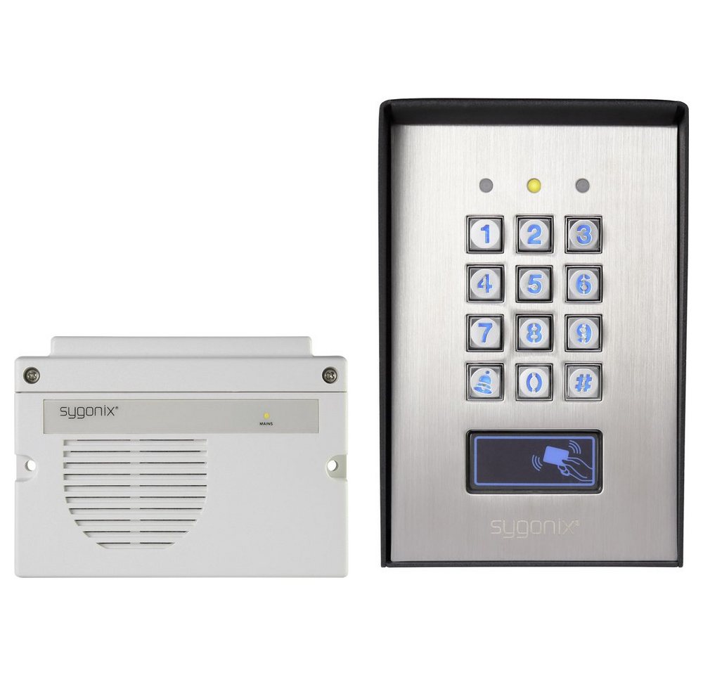Sygonix Türschlossantrieb Sygonix 1582020 Codeschloss Aufputz IP66 mit beleuchteter Tastatur von Sygonix