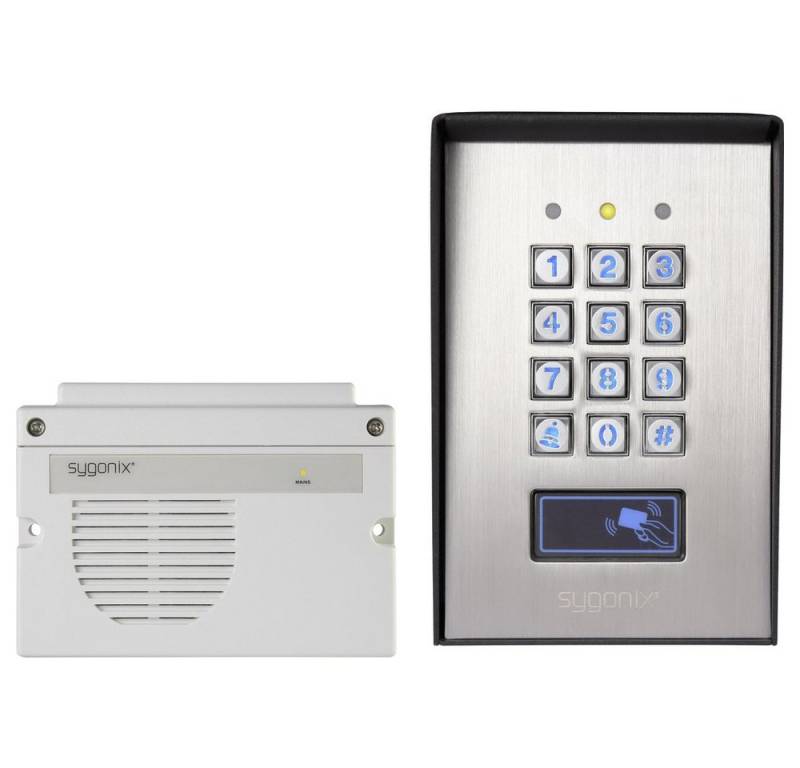Sygonix Türschlossantrieb Sygonix 1582020 Codeschloss Aufputz IP66 mit beleuchteter Tastatur von Sygonix