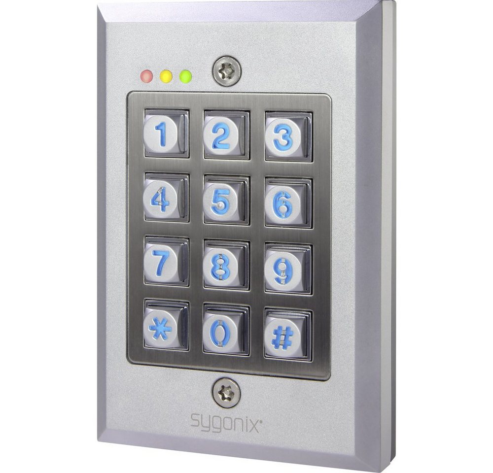 Sygonix Türschlossantrieb Sygonix Codeschloss Aufputz IP65 mit beleuchteter Tastatur von Sygonix
