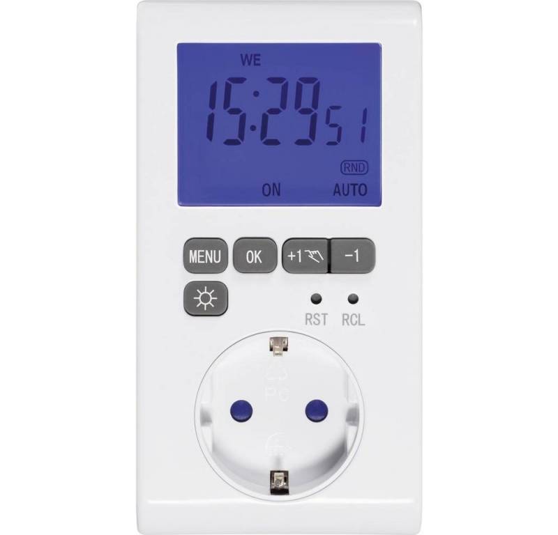 Sygonix Zeitschaltuhr Digitale Wochenzeitschaltuhr SY-3057190, Countdown-Funktion, Timer-Funktion Sygonix Zeitschaltuhr Digitale Wochenzeitschaltuhr SY-3057190, Countdown-Funktion, Timer-Funktion von Sygonix