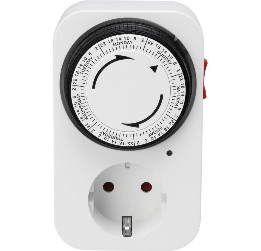 Sygonix Zeitschaltuhr Sygonix SY-5045304 Steckdosen-Timer analog Wochenprogramm 3680 W IP2 Sygonix Zeitschaltuhr Sygonix SY-5045304 Steckdosen-Timer analog Wochenprogramm 3680 W IP2 von Sygonix