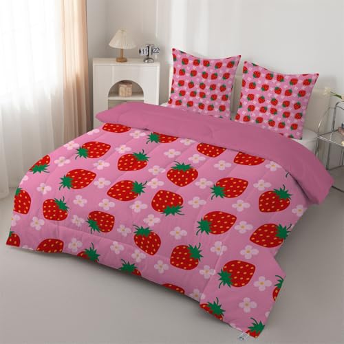 Bettdecke 200x200cm Entzückend - Bettdecke ohne Bezug Nutzbar Niedliche Muster Schlafdecke Rosa Steppdecke 4 Jahreszeiten Waschbar Leichte Warme mit 2 Kissenbezug 80x80cm J136 Bettdecke 200x200cm Entzückend - Bettdecke ohne Bezug Nutzbar Niedliche Muster Schlafdecke Rosa Steppdecke 4 Jahreszeiten Waschbar Leichte Warme mit 2 Kissenbezug 80x80cm J136 von Syhi Qlty