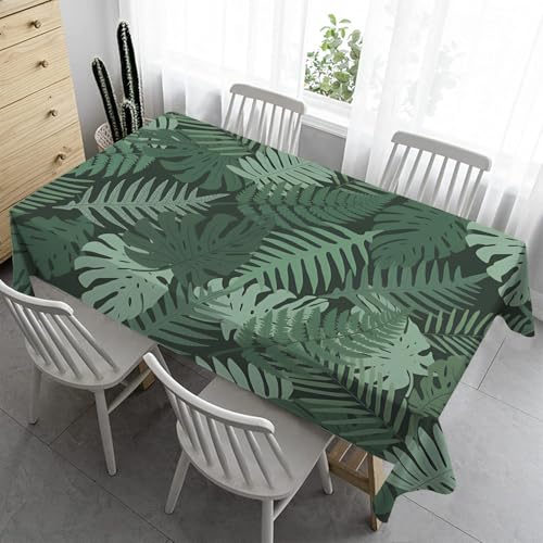 Bierzeltgarnitur Klein Tischdecke Abwaschbar 100x140 cm - Waschbar Tischdecke Outdoor Fleckschutz Gartentischdecke Wasserabweisend Stoff Table Cloth BlattR86 Bierzeltgarnitur Klein Tischdecke Abwaschbar 100x140 cm - Waschbar Tischdecke Outdoor Fleckschutz Gartentischdecke Wasserabweisend Stoff Table Cloth BlattR86 von Syhi Qlty