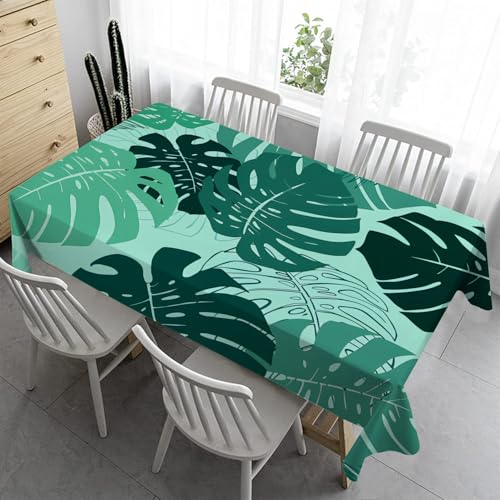 Klein Tischdecke 80x80 cm - Angenehm Weich Tischdecke Outdoor Abwaschbar Gartentischdecke Eckign Wasserabweisend Fleckschutz für Geburtstag Bierzeltgarnitur MonsteraR80 Klein Tischdecke 80x80 cm - Angenehm Weich Tischdecke Outdoor Abwaschbar Gartentischdecke Eckign Wasserabweisend Fleckschutz für Geburtstag Bierzeltgarnitur MonsteraR80 von Syhi Qlty