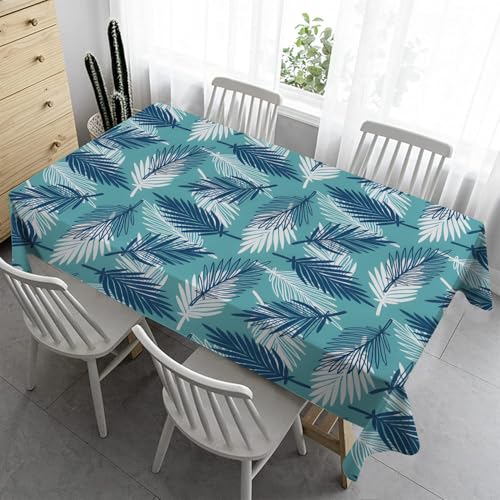 Klein Tischdecke 80x80 cm - BläTter Tischdecke Outdoor Abwaschbar Gartentischdecke Eckign Wasserabweisend Fleckschutz für Geburtstag Bierzeltgarnitur DekorativR88 von Syhi Qlty