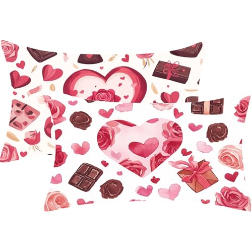 Kissenbezug Rosa Outdoor Kissen 25x50 Sofakissen Groß Kissenhüllen Geschenk Doppelseitiger Druck Gartenkissen 2er Set Leinen Dekokissen für Couch Herbst Deko Wohnzimmer, Geschenke für Frauen,J857 Kissenbezug Rosa Outdoor Kissen 25x50 Sofakissen Groß Kissenhüllen Geschenk Doppelseitiger Druck Gartenkissen 2er Set Leinen Dekokissen für Couch Herbst Deko Wohnzimmer, Geschenke für Frauen,J857 von Syiboo