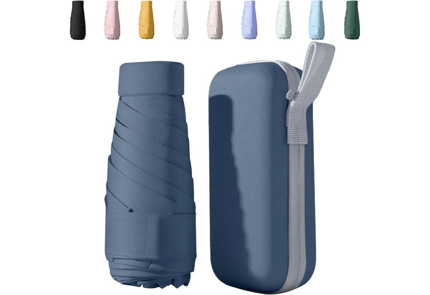 Sykerout Sonnenschirm Mini Taschenschirm UV Regenschutz faltbar mit Etui Sykerout Sonnenschirm Mini Taschenschirm UV Regenschutz faltbar mit Etui von Sykerout