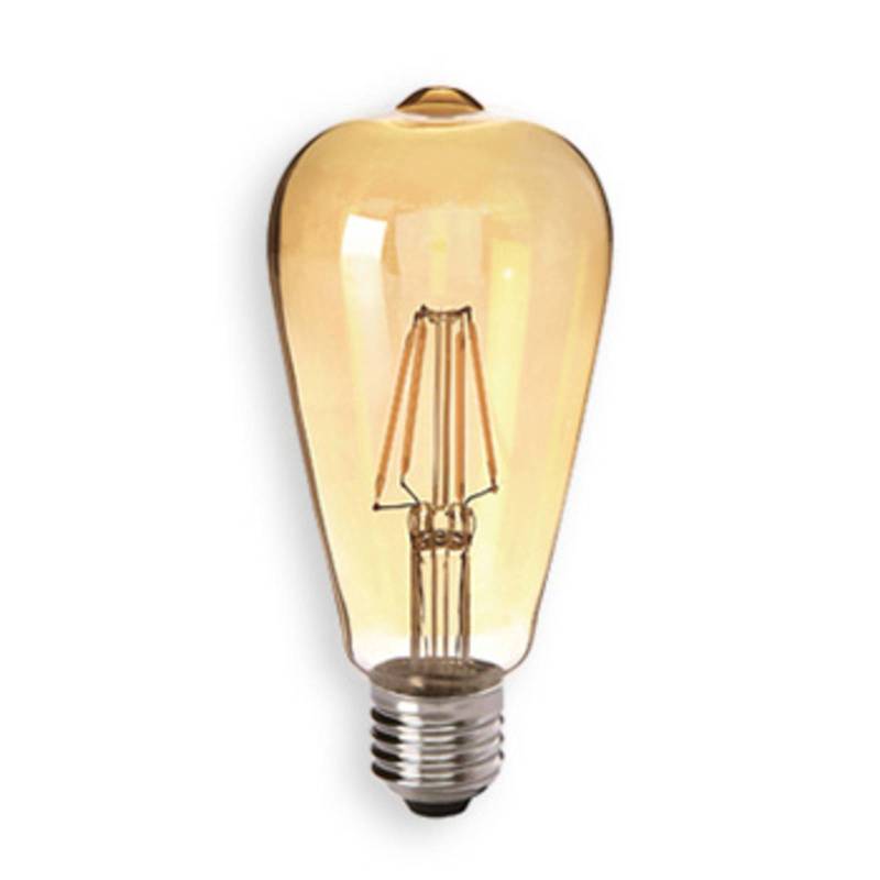 LED-Rustikalampe E27 4,5W 825 gold, klar LED-Rustikalampe E27 4,5W 825 gold, klar von Sylvania