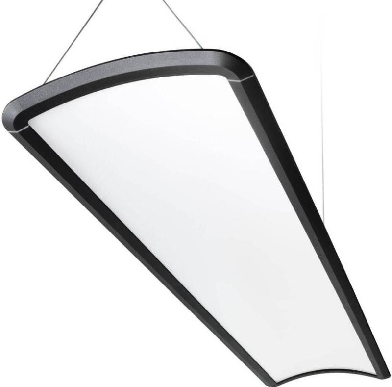 Sylvania Concord Curve Lyte 4.000 K Ugr 22 Zwart Pendellampe Lampe Pendelleuchte B-Ware von Sylvania