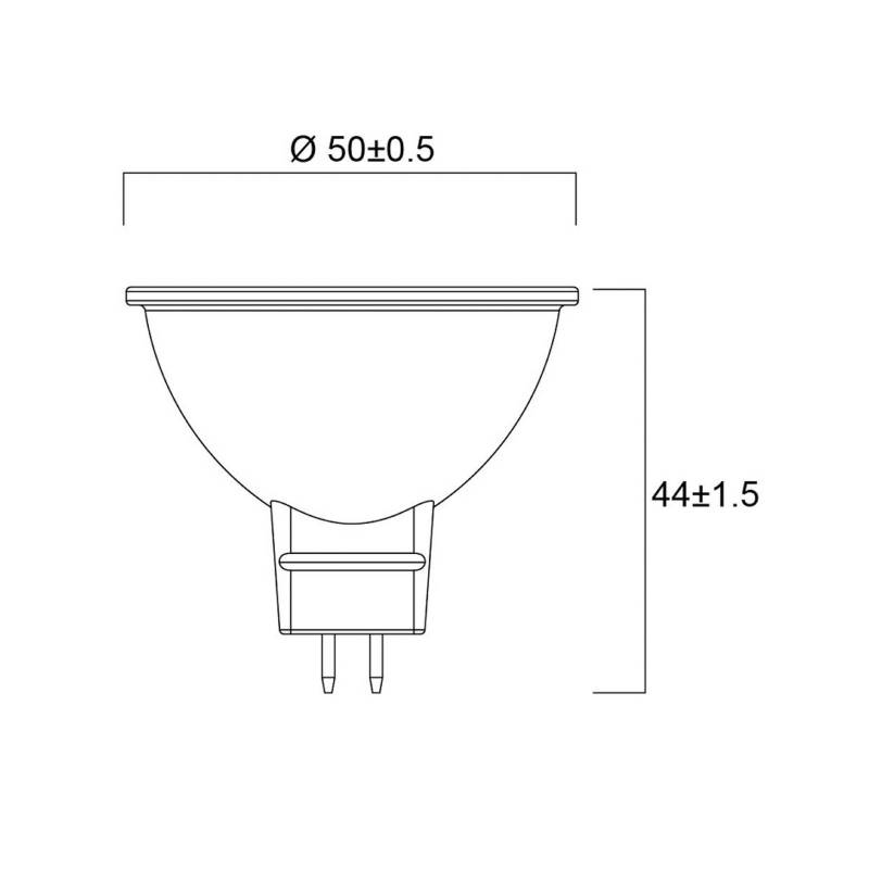 Sylvania LED-Reflektor GU5,3 6W 3.000K 36° 600lm Sylvania LED-Reflektor GU5,3 6W 3.000K 36° 600lm von Sylvania