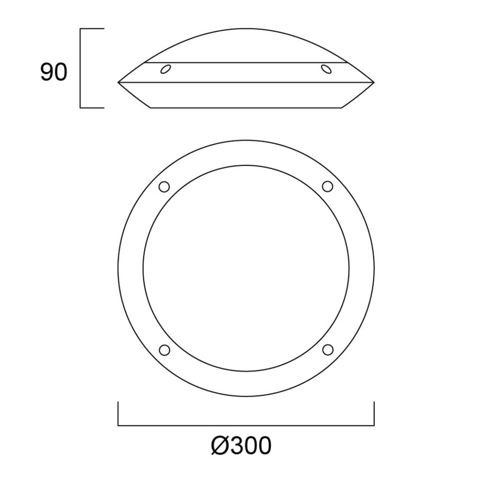 Sylvania Start Deckenlampe SensorDim 4000K schwarz von Sylvania