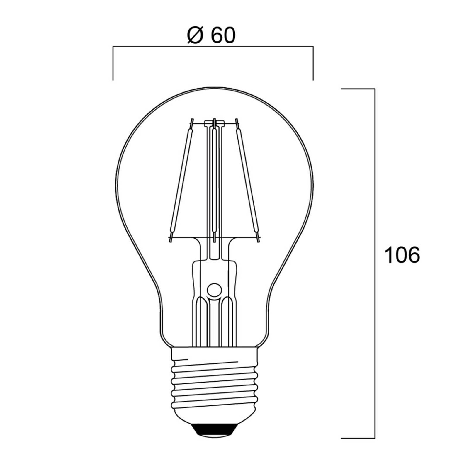 Sylvania ToLEDo Retro LED-Lampe E27 4,1W blau von Sylvania