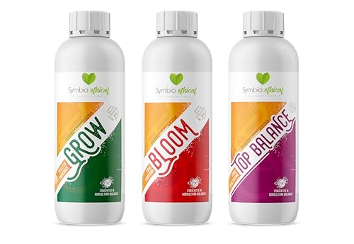 Symbio Cannabis - Innen- und Außendünger : Grow 550 gr -Bloom 550 gr – Top Balance 550gr von Symbioethical