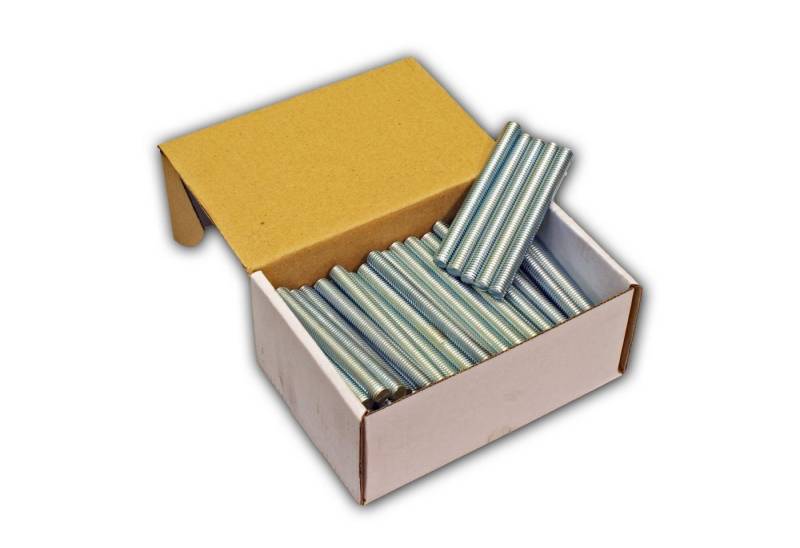 Symbionet Gewindeschraube 100x Gewindestifte M8x120mm Gewindestab Gewindestift Gewindebolzen von Symbionet