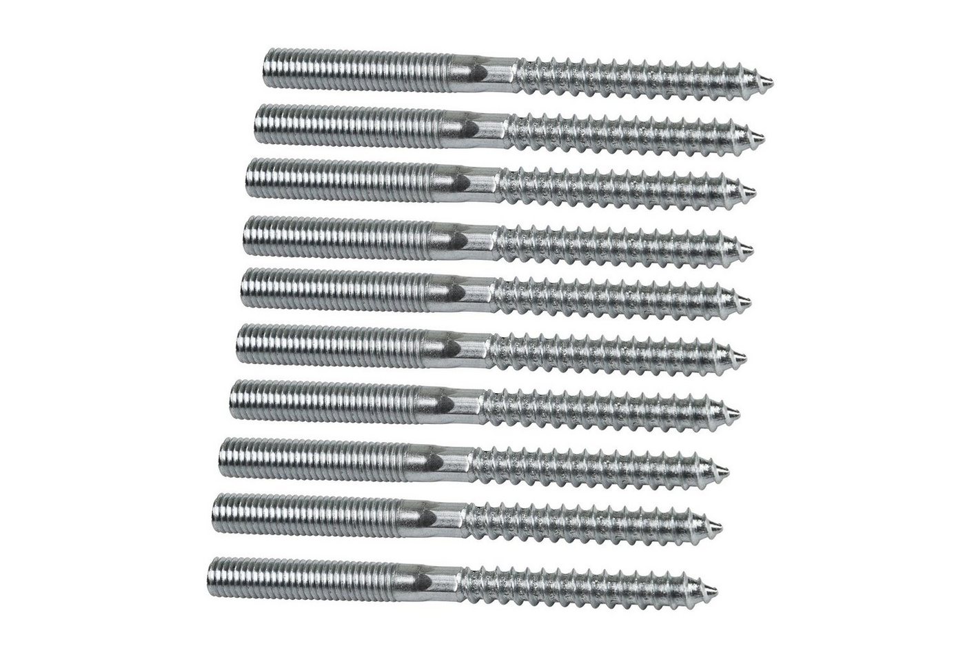Symbionet Stockschraube 10x Stockschraube M8 x 140 mm Doppelgewindeschraube Schraubstift Symbionet Stockschraube 10x Stockschraube M8 x 140 mm Doppelgewindeschraube Schraubstift von Symbionet