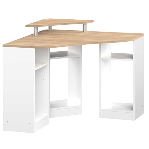 Symbiosis Schreibtisch, Chêne/Naturel/Blanc, 81,8 x 94 x 94 cm Symbiosis Schreibtisch, Chêne/Naturel/Blanc, 81,8 x 94 x 94 cm von Symbiosis