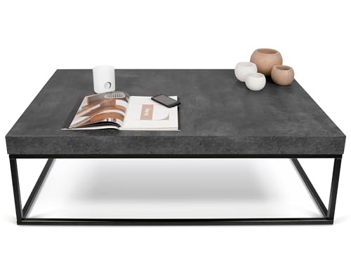 TEMAHOME Petra 120 Kaffeetisch/Kaffeetisch, 120 x 75 x 38 cm, Schwarz TEMAHOME Petra 120 Kaffeetisch/Kaffeetisch, 120 x 75 x 38 cm, Schwarz von Symbiosis
