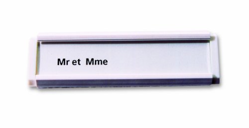 Symbol ID1 Kennzeichnungsschild - PVC - 94 x 82 x 8 mm - Weiß von Symbol