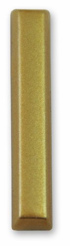 Symbol LD37I Buchstabe „I“ - Goldfarbener selbsthaftender Kunststoff - Höhe 37 mm von Symbol