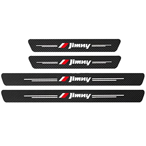 4 Stück Auto Kohlefaser Einstiegsleisten Aufkleber, für Suz-uki SX4 S-Cross Swift Jimny Vitara Alto Baleno, Abnutzungs Türschwellen Abdeckung Schutz Streifen Tuning Styling Zubehör, Jimny 4 Stück Auto Kohlefaser Einstiegsleisten Aufkleber, für Suz-uki SX4 S-Cross Swift Jimny Vitara Alto Baleno, Abnutzungs Türschwellen Abdeckung Schutz Streifen Tuning Styling Zubehör, Jimny von Symilov