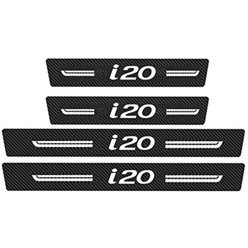 4 Stück Auto Kohlefaser Einstiegsleisten Für Hyun-dai Accent Tucson IONIQ EON EQUUS i10 i20 ix25 ix35, Auto Scuff Plate Türschwelle Sill Aufkleber Styling Tuning Zubehör, i20 4 Stück Auto Kohlefaser Einstiegsleisten Für Hyun-dai Accent Tucson IONIQ EON EQUUS i10 i20 ix25 ix35, Auto Scuff Plate Türschwelle Sill Aufkleber Styling Tuning Zubehör, i20 von Symilov
