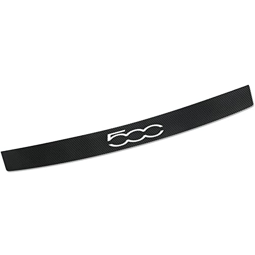 Symilov Auto Stoßstangenschutz,für Fi-at 500 Heckschutzplatte Kofferraum Kantenschutz Innen Zubehör Kofferraum Kratzschutz,Black Symilov Auto Stoßstangenschutz,für Fi-at 500 Heckschutzplatte Kofferraum Kantenschutz Innen Zubehör Kofferraum Kratzschutz,Black von Symilov