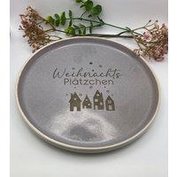 Teller Mit Gravur Keksteller Für Plätzchen Geschenk Teller Mit Gravur Keksteller Für Plätzchen Geschenk von Symoko