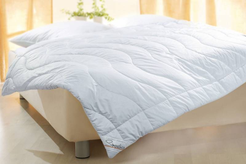 Edles Kamelhaar Duo Steppbett 155x220 cm 100% Kamelhaar warme Bettdecke 1600 g von Sympathica
