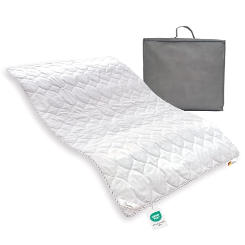 Sympathica | Leinen Sommerdecke 155x220 cm | Leicht & kühlend | 60% Leinen, 40% Baumwolle | Atmungsaktiv & feuchtigkeitsregulierend | Waschbar bis 60°C | Allergikergeeignet | Made in Germany von Sympathica