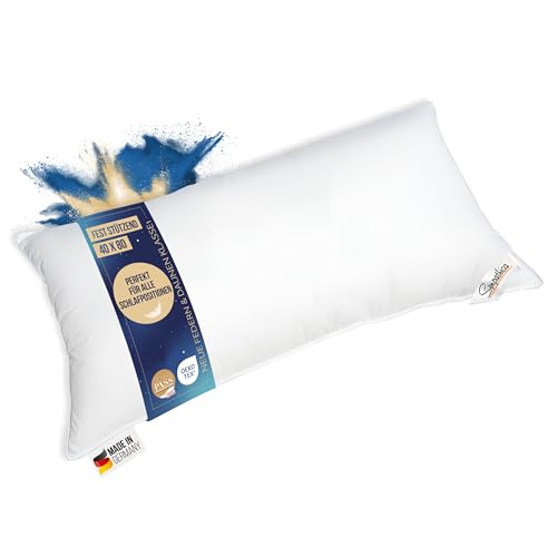 Sympathica 3 Kammerkissen mit extra weicher Daunenfüllung und stützenden Federkern für traumhaft schöne Nächte von Sympathica