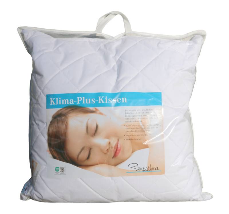 Sympathica Klima Plus Kopfkissen kühlend feuchtigkeitsregulierend 80x80 cm Sympathica Klima Plus Kopfkissen kühlend feuchtigkeitsregulierend 80x80 cm von Sympathica
