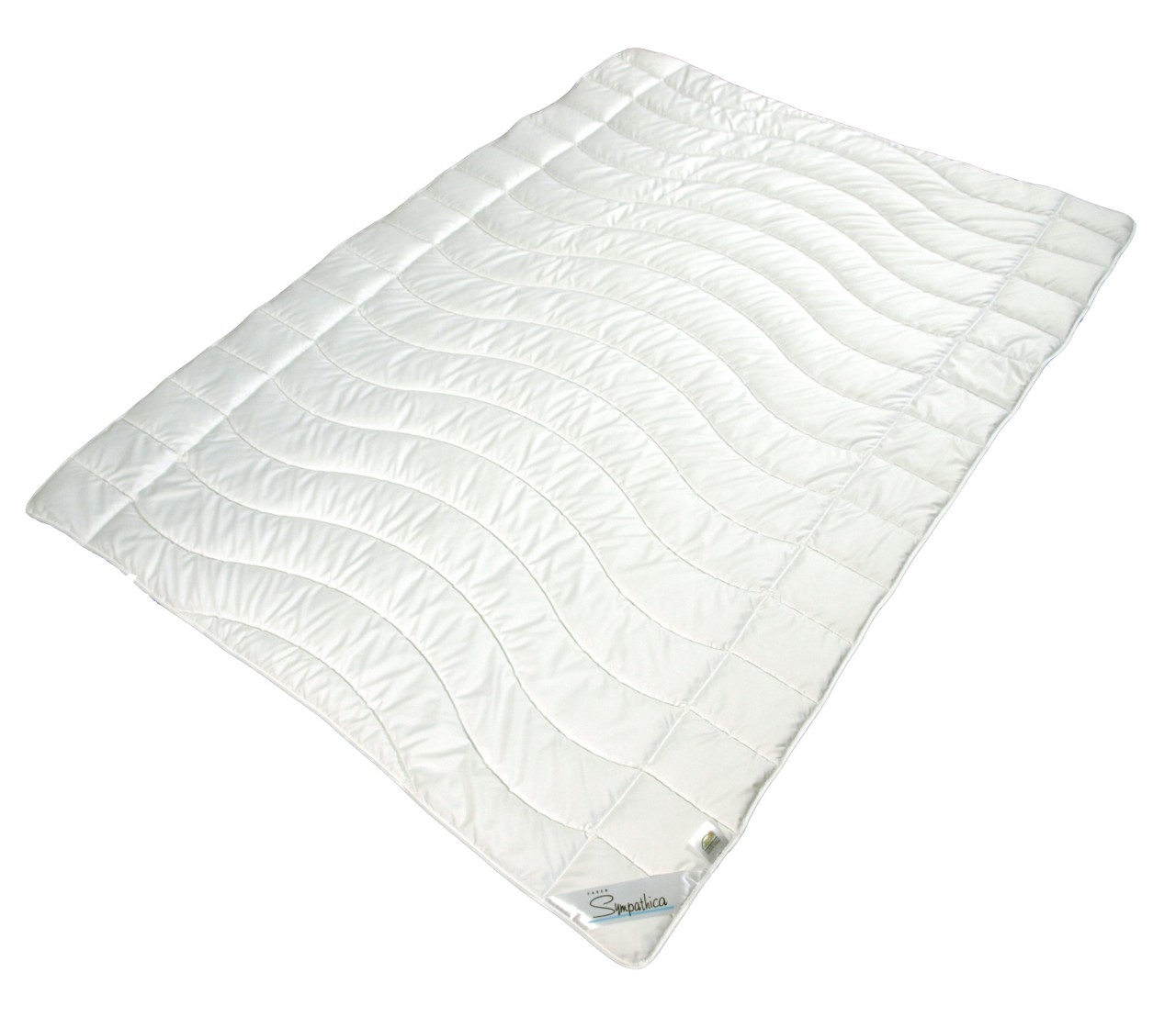 Sympathica Microfaser Feinbatist Leicht-Steppbett 155x220 cm Sommerdecke 450 g von Sympathica