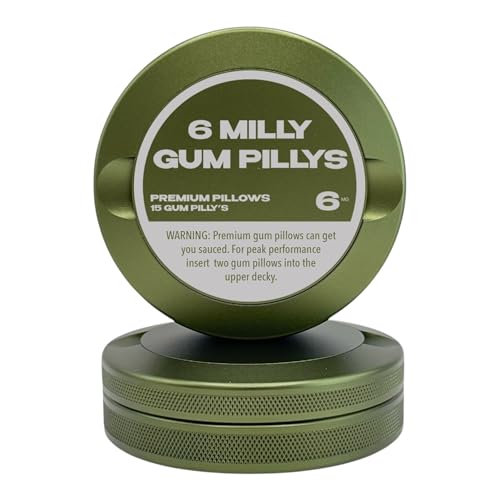 Edition 009: 6 Milly | Metalldose | Metallbehälter | Beutelbehälter | Kleine Vorratsdose (Militärgrün) von Syn Tin