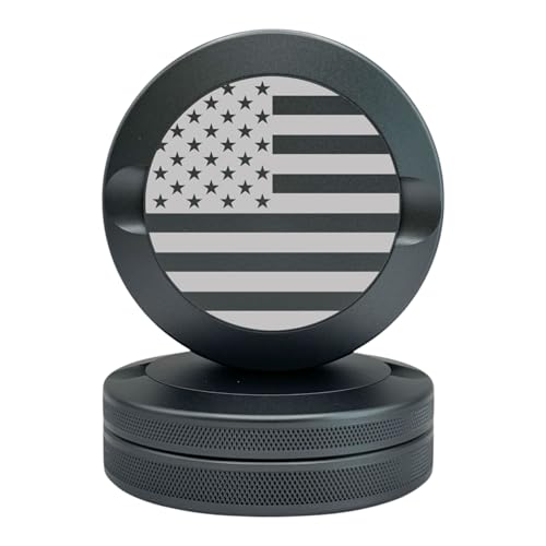 Edition 017: America | Zyn Metal Can | Metall Zyn Container | Beutelbehälter | Kleine Vorratsdose (Gunmetal Gray) von Syn Tin