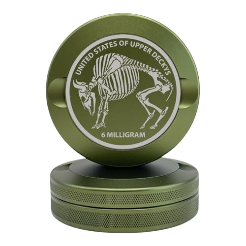 Edition 018: Buffalo | Zyn Metal Can | Metal Zyn Container | Pouch Container | Small Storage Tin (Military Green) von Syn Tin