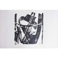 Lithographie "Poeme D'amour Irelande" Von Bernd Völkle 1963 Nachmittagmond-Reihe Lithographie "Poeme D'amour Irelande" Von Bernd Völkle 1963 Nachmittagmond-Reihe von SynBrocante