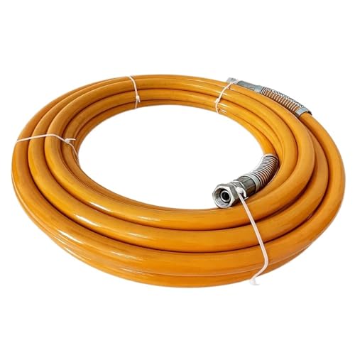 Airless-Farbspritzschlauch 1/2 BSP-Sprühmaschine, universeller Hochdruck-Airless-Sprühschlauch aus Stahldraht, Farbrohr, Kittrohr, Durchmesser 13 mm, Länge 0,5–40 m(8m) von SynapSYA