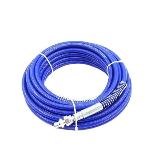 Airless-Farbspritzschlauch 1/4 Zoll Airless-Farbspritzschlauch, Hochdruck-Universal-Farbspritzgerät, Flexibler Faserschlauch, max. 3300 PSI(20m Steel Pipe) von SynapSYA