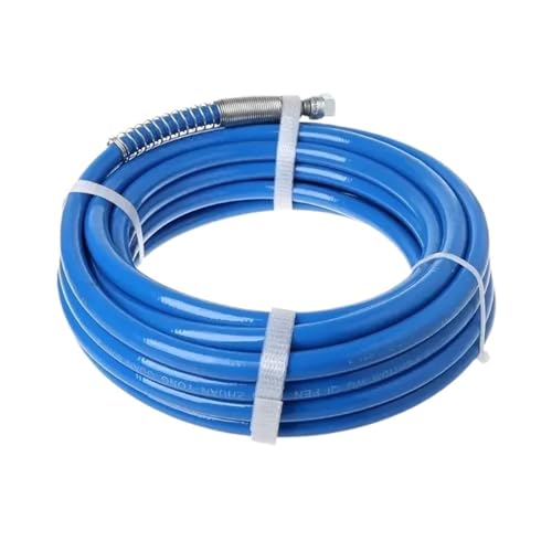 Airless-Farbspritzschlauch 7,5 m/10 m/15 m Airless-Farbspritzschlauch Rohr 3000PSI/5000PSI Sprühfaserrohr for Sprühgerät(7.5m 3000PSI) von SynapSYA