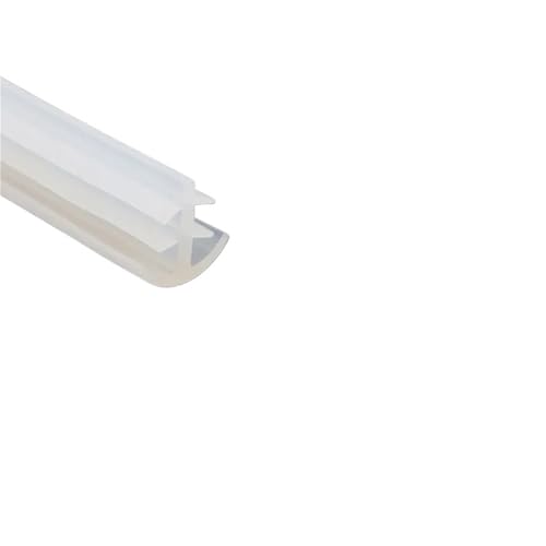 Dichtung Streifen Transparent 1 stücke 1m/5m/10Meter T-förmige Silikon-Dichtungsleiste Gummidichtungsstreifen T-Typ Grabenabdeckung Küchenschlitzleiste Wasserdicht Hitzebeständig(T-30,1 Meter) von SynapSYA