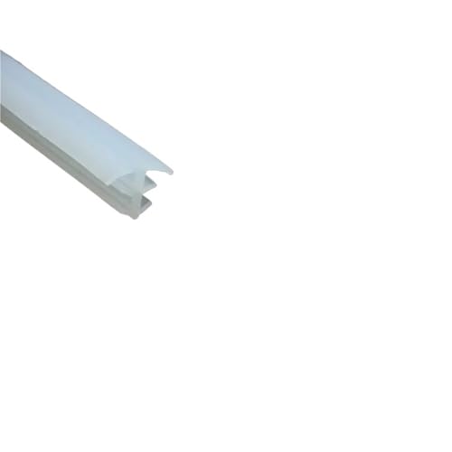 Dichtung Streifen Transparent 1 stücke 1m/5m/10Meter T-förmige Silikon-Dichtungsleiste Gummidichtungsstreifen T-Typ Grabenabdeckung Küchenschlitzleiste Wasserdicht Hitzebeständig(T-31,1 Meter) von SynapSYA