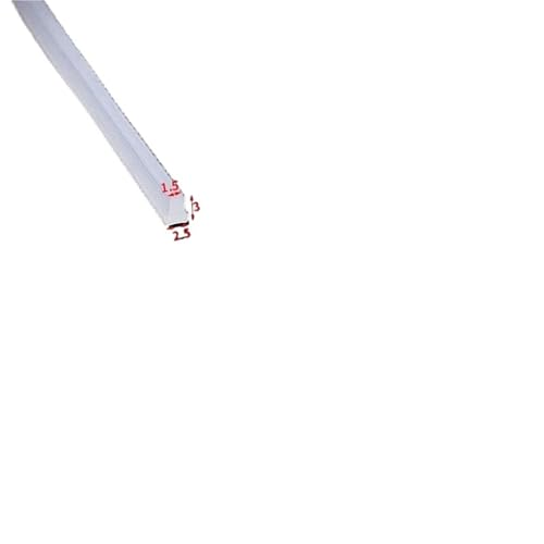 Dichtung Streifen Transparent 1 stücke 1m/5m/10Meter T-förmige Silikon-Dichtungsleiste Gummidichtungsstreifen T-Typ Grabenabdeckung Küchenschlitzleiste Wasserdicht Hitzebeständig(T-44,10M) von SynapSYA