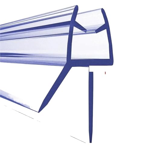 Dichtung Streifen Transparent 2 Stück Badezimmer-Duschwand-Türdichtungsstreifen PVC 4 Mm - 6 Glastürboden-Stripping-Dichtungsstreifen Sweep-Wasserblockierstreifen(20mm) von SynapSYA