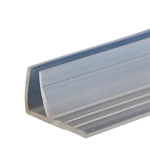 Dichtung Streifen Transparent F-Typ Transparentes Gummiglas Wasserdichter Warmdichtungsstreifen Balkon Badezimmertür- und Fensterdichtungsstreifen for 6 mm Glas von SynapSYA