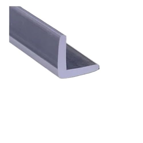 Dichtung Streifen Transparent Glaswinkel-Eckenschutz, Kollisionsvermeidungsdichtung, Silikon-Dichtungsstreifen, Stange 16 mm x, 12 2, 1 m, transparent(20mm x 20 mm) von SynapSYA