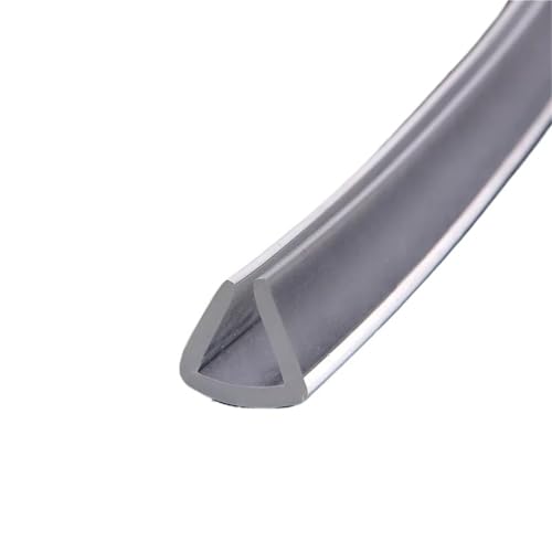 Dichtung Streifen Transparent Nut 0,5 mm - 35 Gummikanten-Dichtungsstreifen Transparenter U-Typ Schutzschild Glas Metall PVC Kunststoff Schnittfeste Hand(15x20) von SynapSYA