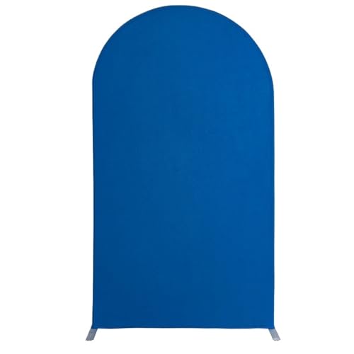 Hochzeitsbogen-Abdeckung 1PCS Elastische Hochzeit Arch Abdeckung Blume Tür Dekoration Hintergrund Abdeckung Prop Verwendet for Bankett(Blue,65x150cm) von SynapSYA