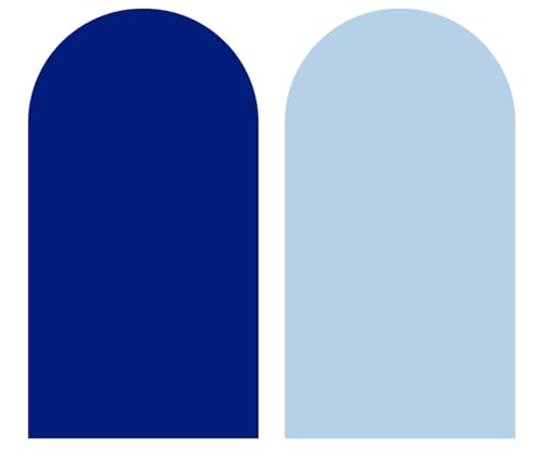Hochzeitsbogen-Abdeckung Doppelseitige Bogen-Hintergrundabdeckung, elastischer Spandex-Hintergrund, Hochzeit, Geburtstag, Party-Dekorationen(Color15,4x7.2ft(120x220cm)) von SynapSYA