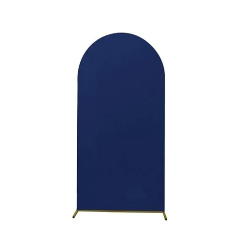 Hochzeitsbogen-Abdeckung Hochzeitsdekoration Bogen Hintergrundstoff Hoher Stretch Geburtstagsparty Hintergrundabdeckung for Geburtstagsfeier Zeremonie Bankett Dekor(Dark Blue,120X50cm) von SynapSYA